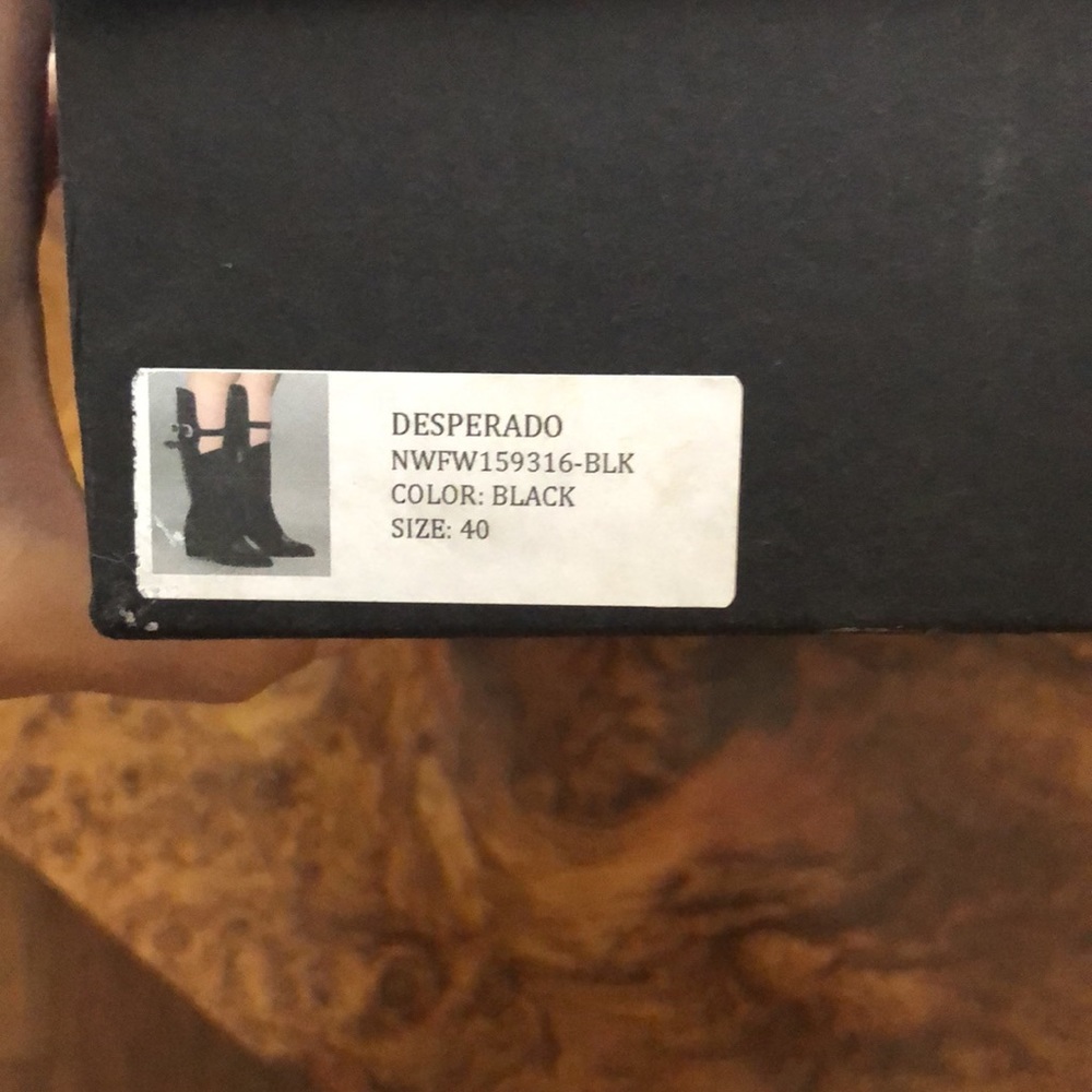 Vintage Nightwalker Esperado Western Cowboy Y2K Suede Boot size 9 - Picture 6 of 12